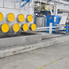Lini produksi serat mesin daur ulang serpihan PET, lini produksi serat poliester